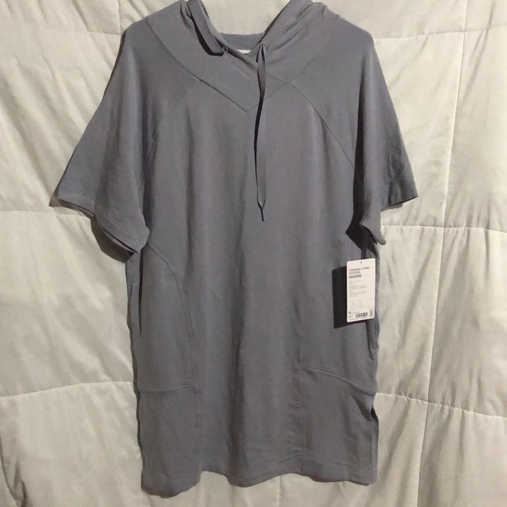 Athleta Cabana Tunic Hooded Swim Coverup